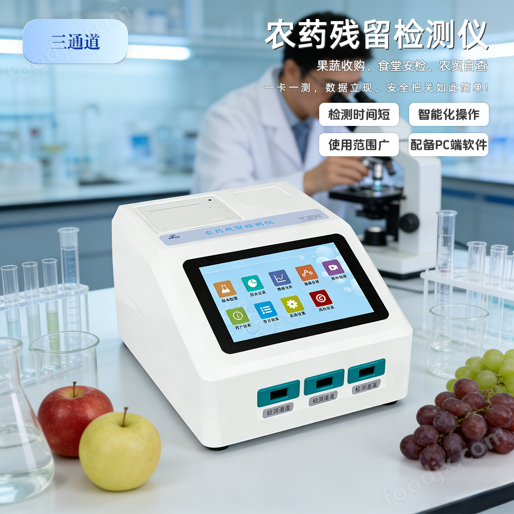 膠體金農(nóng)藥殘留檢測(cè)儀GY-PR-1003TS