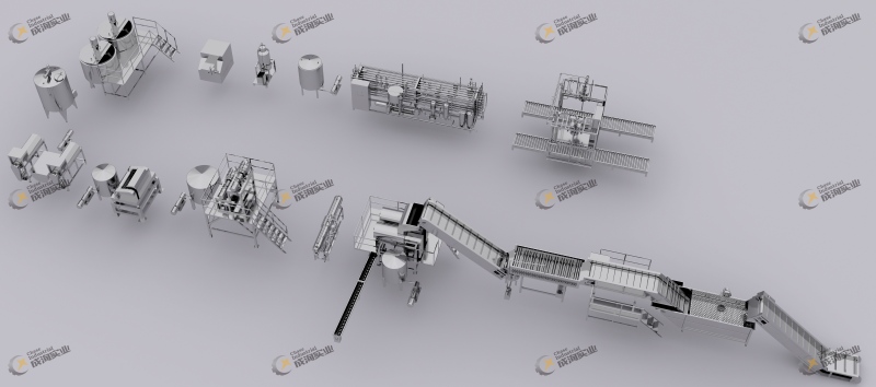 工业芒果果浆是怎么生产的？一条5吨/小时芒果加工生产线的完整流程