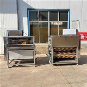 900九轴鸭子打毛机 脱毛机器